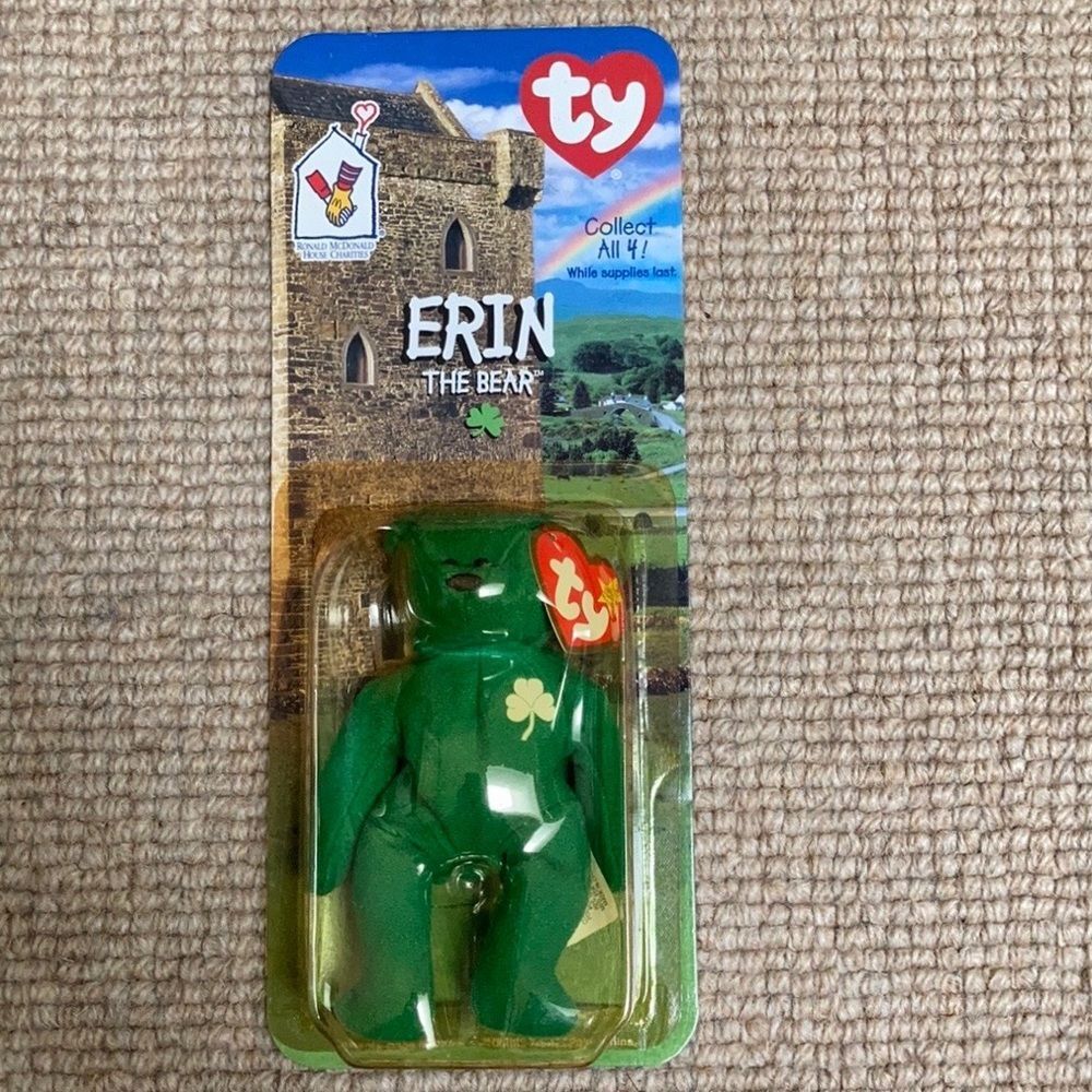 Erin the Bear Teenie Beanie Baby